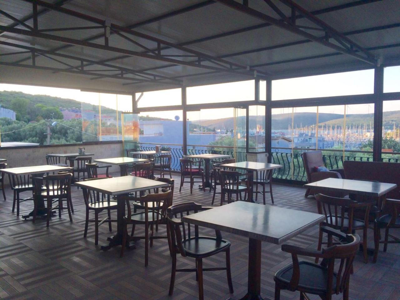 Kaptan Motel Siğacık Exterior foto